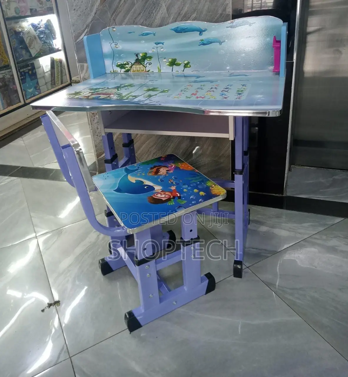 Kids Desk And Chair Adjustable Height
