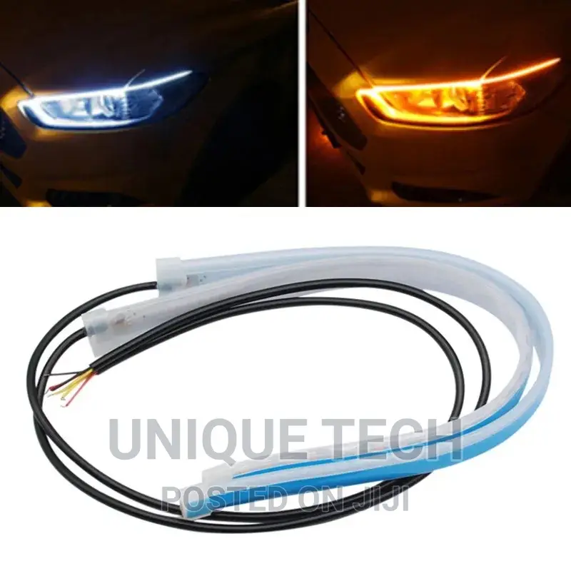 2 PCS Led DRL Car Daytime Running Light