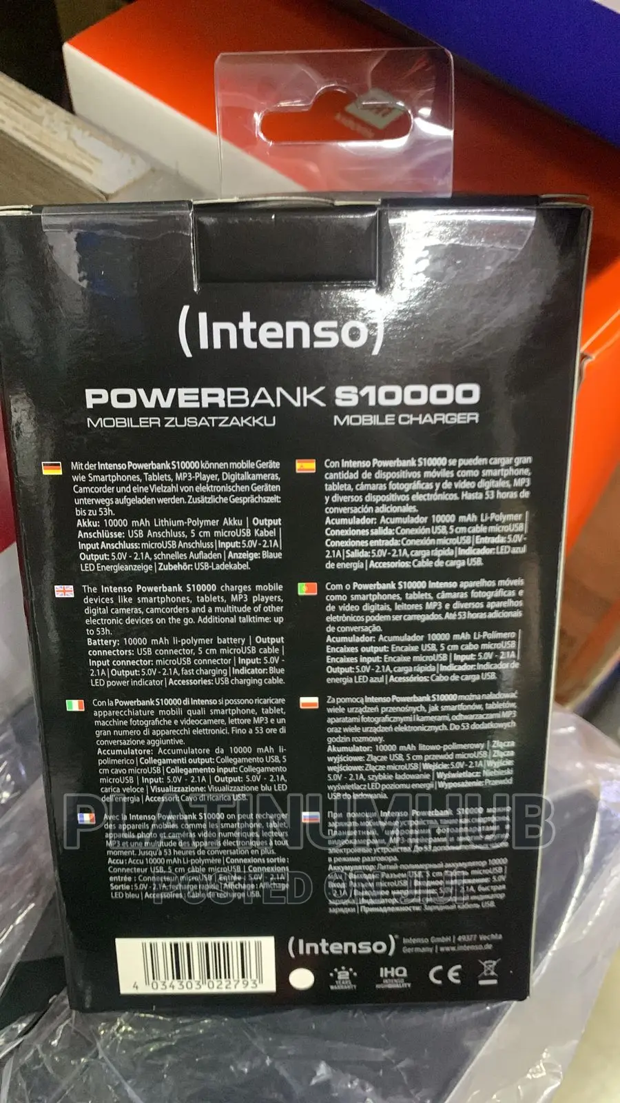 Powerbank S10000 Intenso