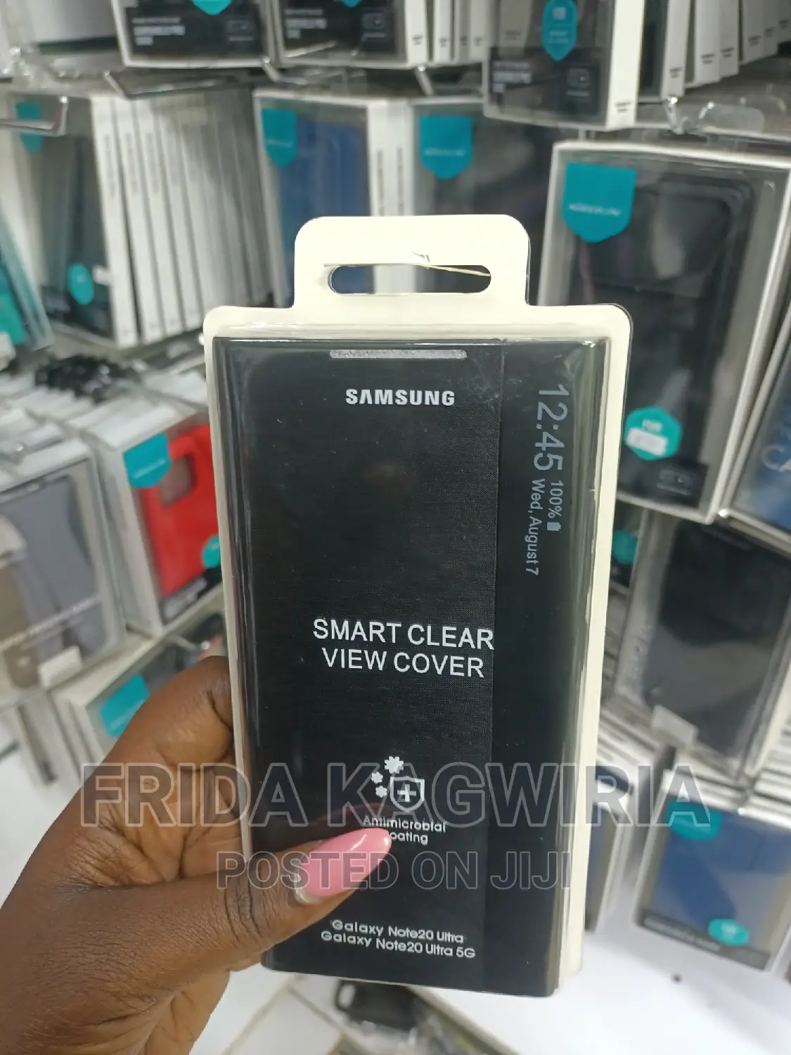 Note 20 Ultra Smart Clear View Flip Cover