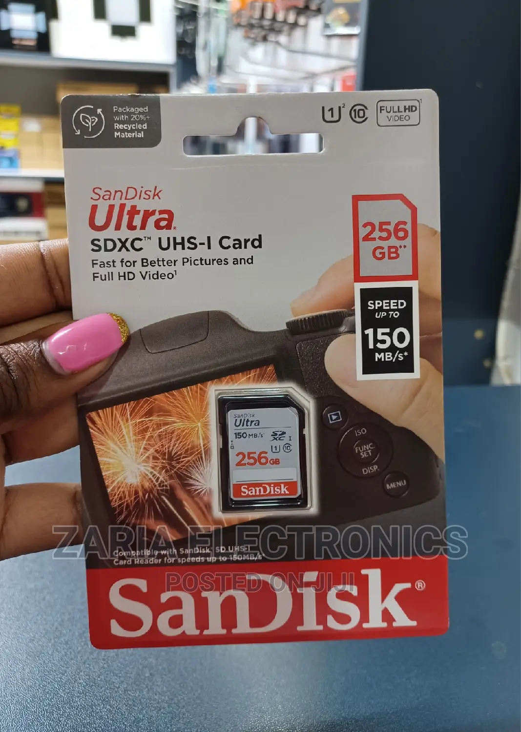 Sandisk 256gb Sd Card Ultra for Camera