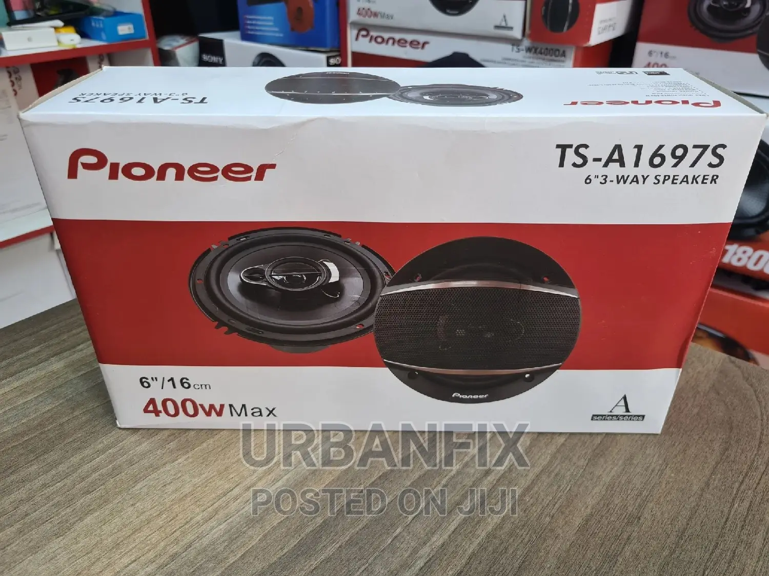 Pioneer 400 Watts 6 Inch Round Midrange Speakers