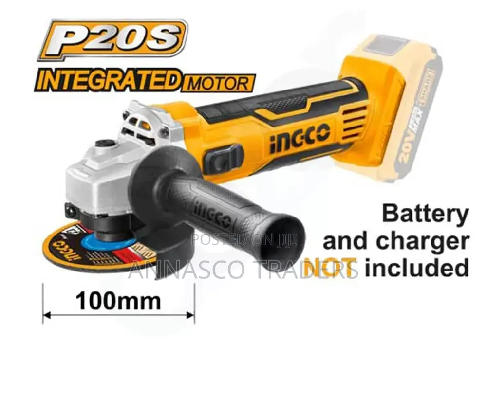 Ingco Powerful Cagli20157 Lithium-Ion Angle Grinder 12V