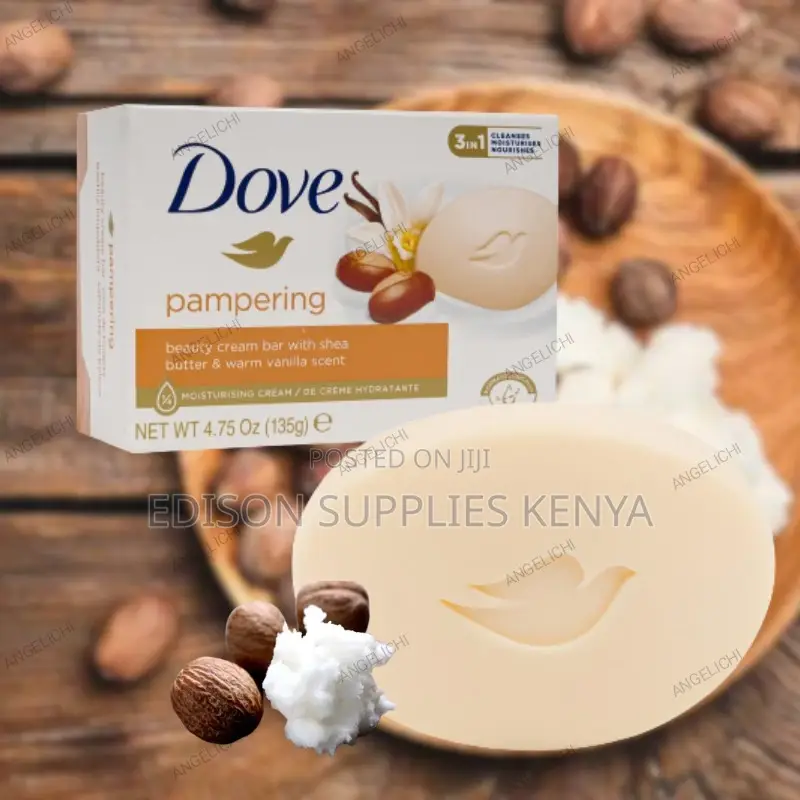 Dove Soap Shea Butter Soap Pampering Vanilla Moisturising