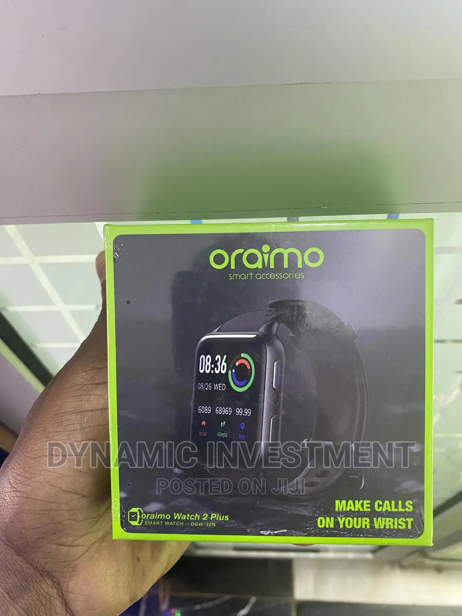 Oraimo OSW-32N Watch 2 Plus 1.69'' BT Call Smart Watch