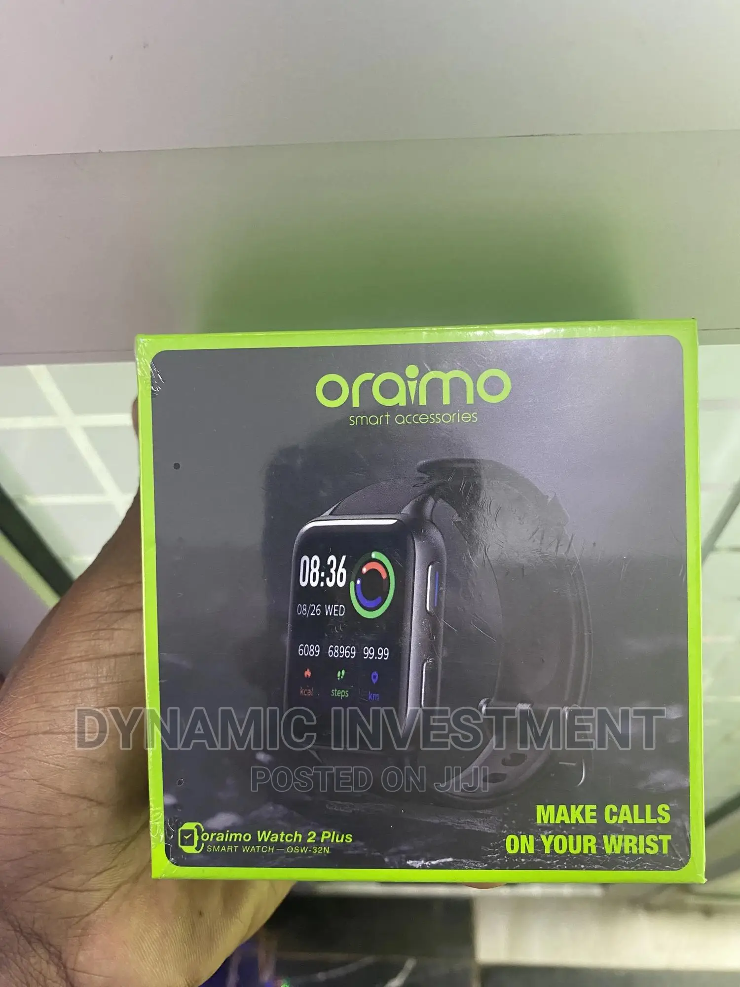 Oraimo OSW-32N Watch 2 Plus 1.69'' BT Call Smart Watch
