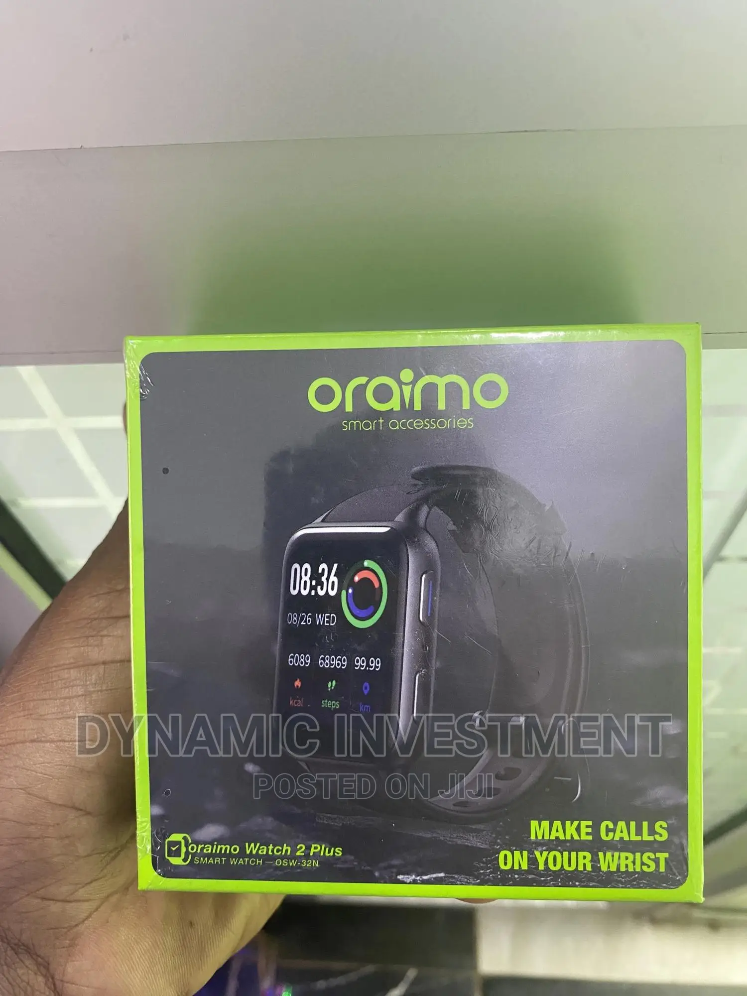 Oraimo OSW-32N Watch 2 Plus 1.69'' BT Call Smart Watch
