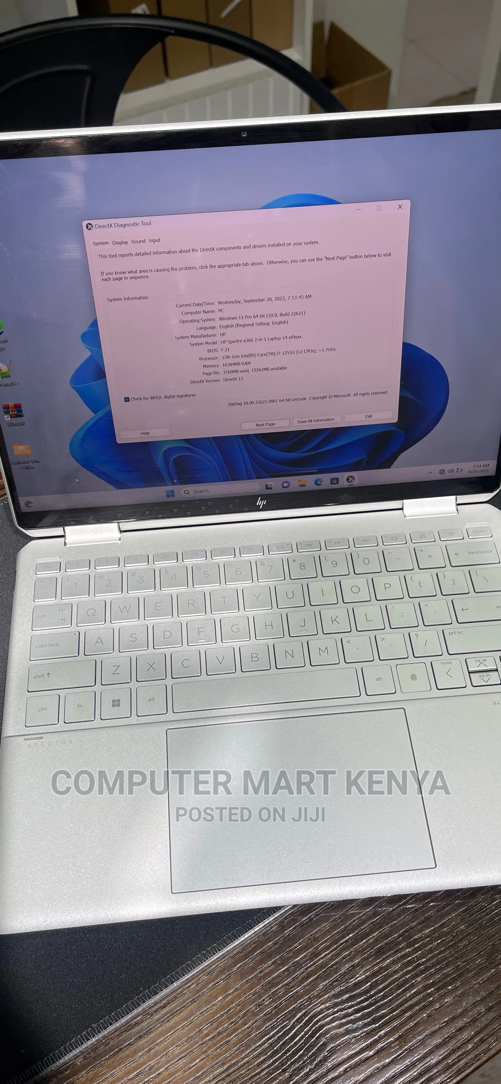 New Laptop HP Envy X360 8GB Intel Core I5 SSD 512GB
