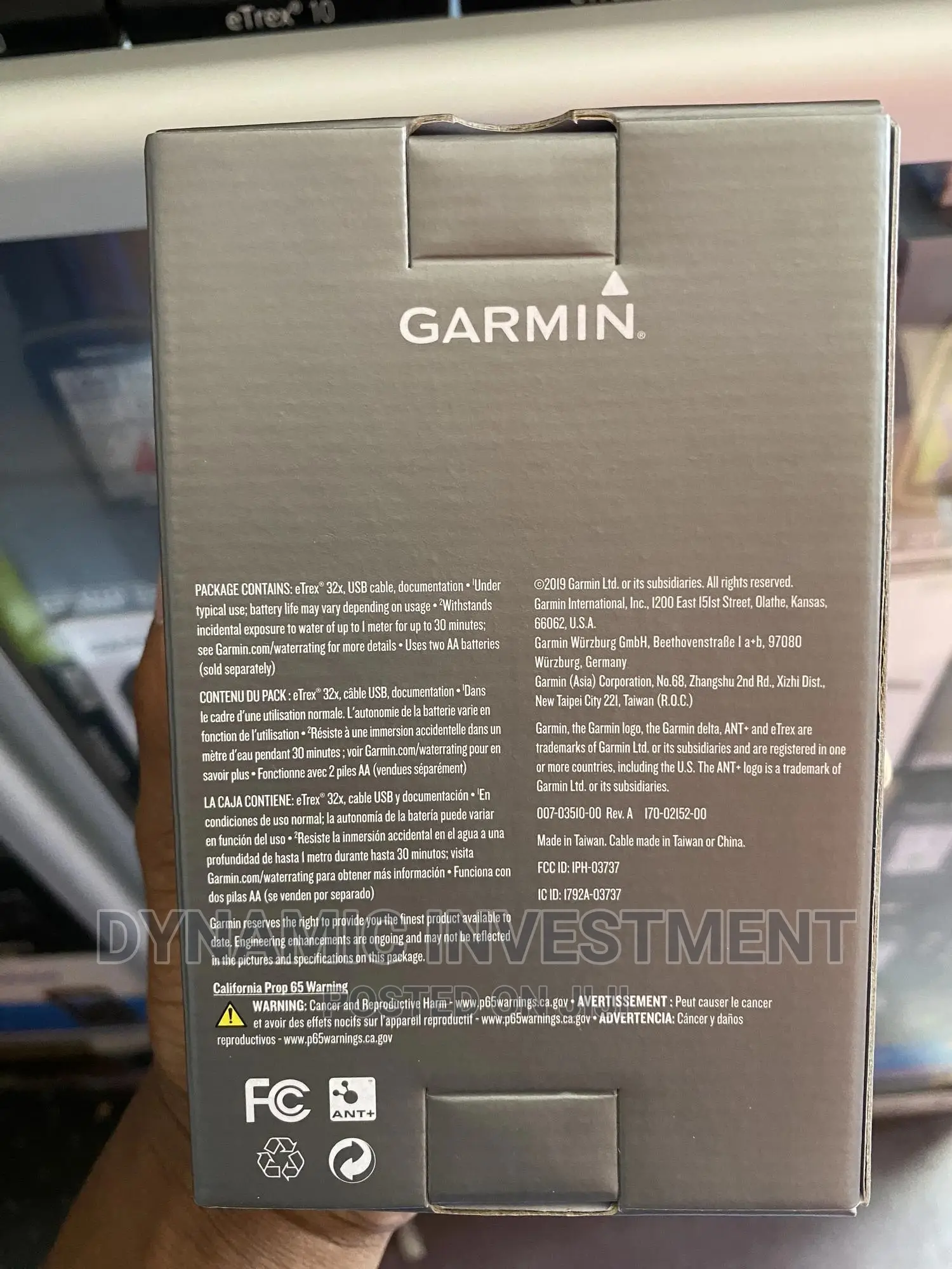 Garmin Etrex 32X GPS Navigator
