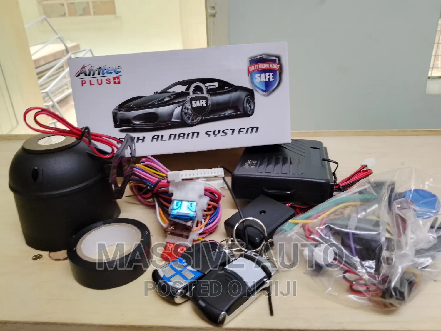 Anti Hi Jacking Safe Car Alarm