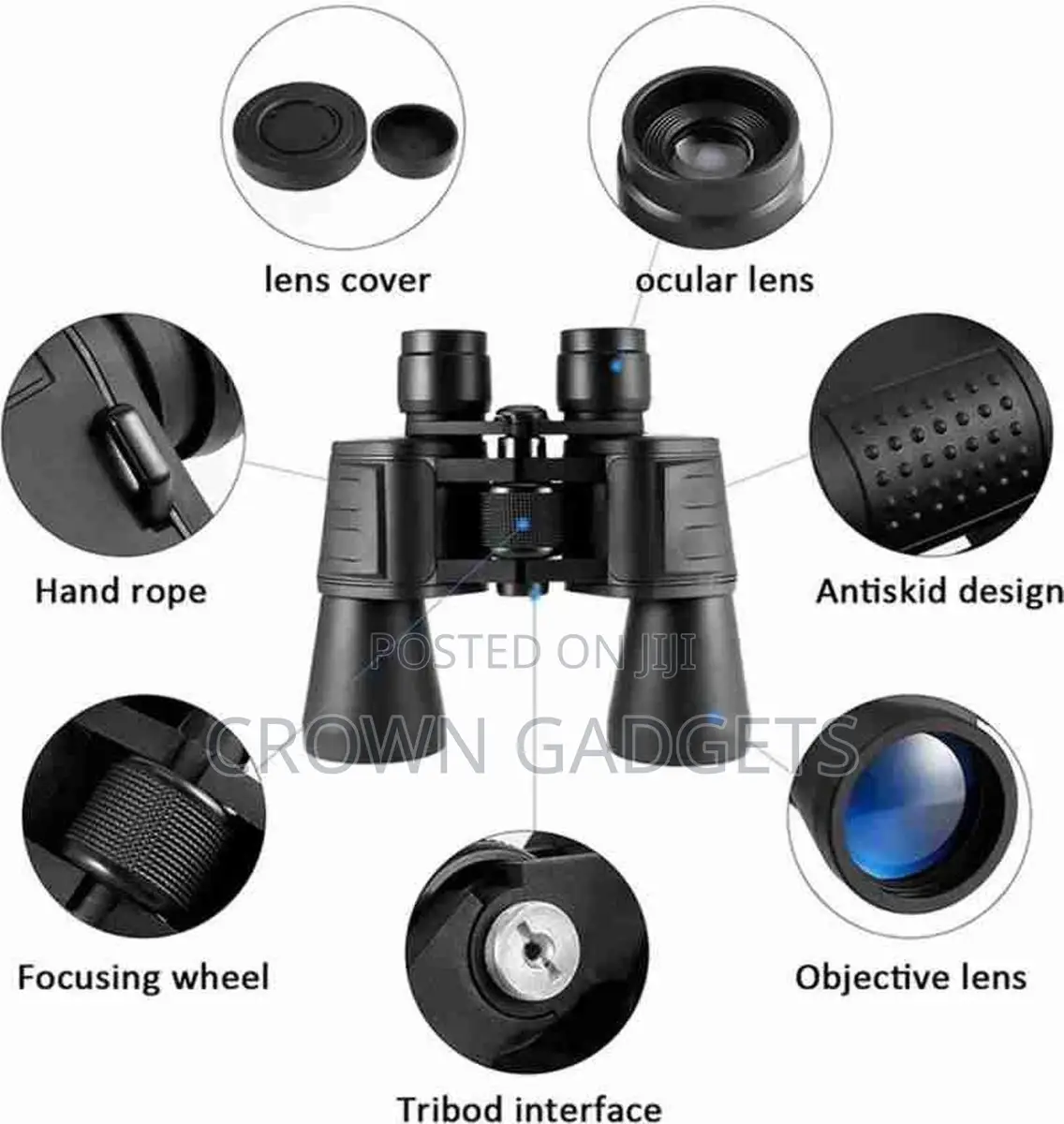 Bushnell 60×60 Alloy Chassis Binoculars