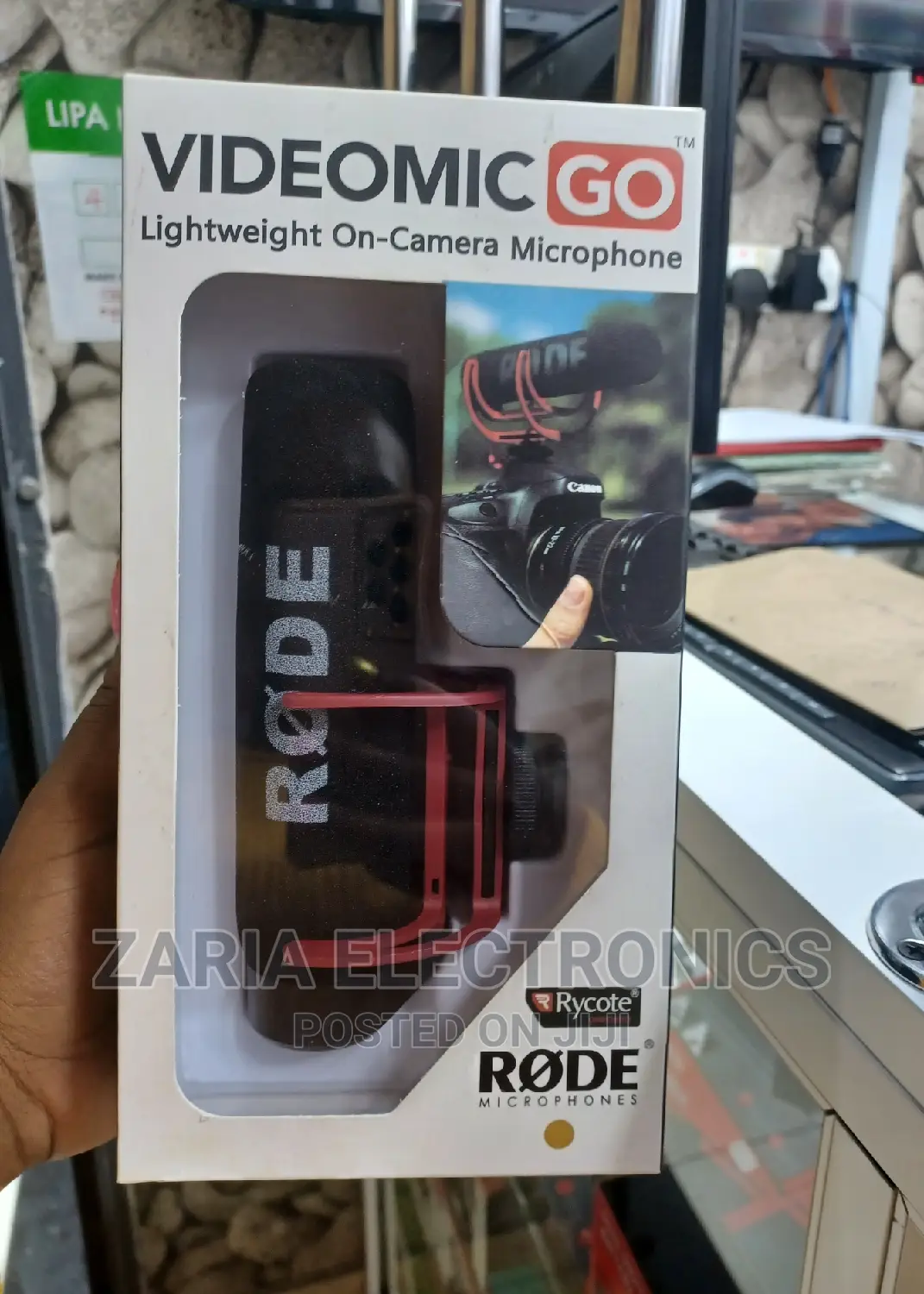 Rode Video Mic Go,Light Weight on Camera Microphone