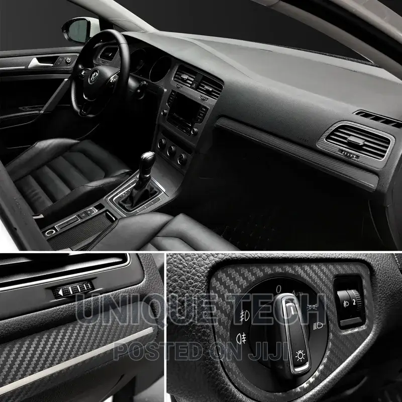 Car 3D Carbon Fiber Vinyl Wrap Film Sticker
