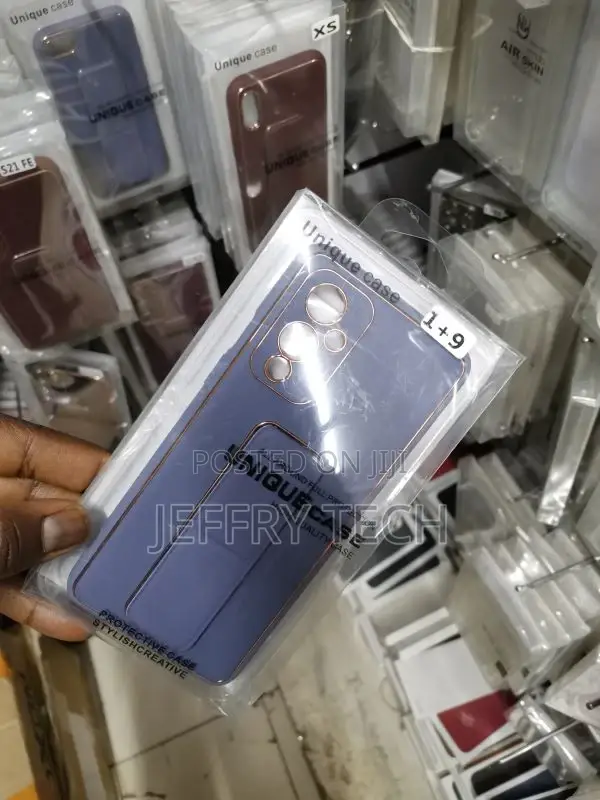 Oneplus 9 Silicone Wrist Strap Holder Stand Phone Cover Fund