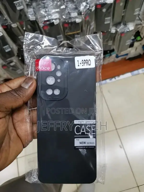 Oneplus 9 Pro Soft Silicone Case - Black