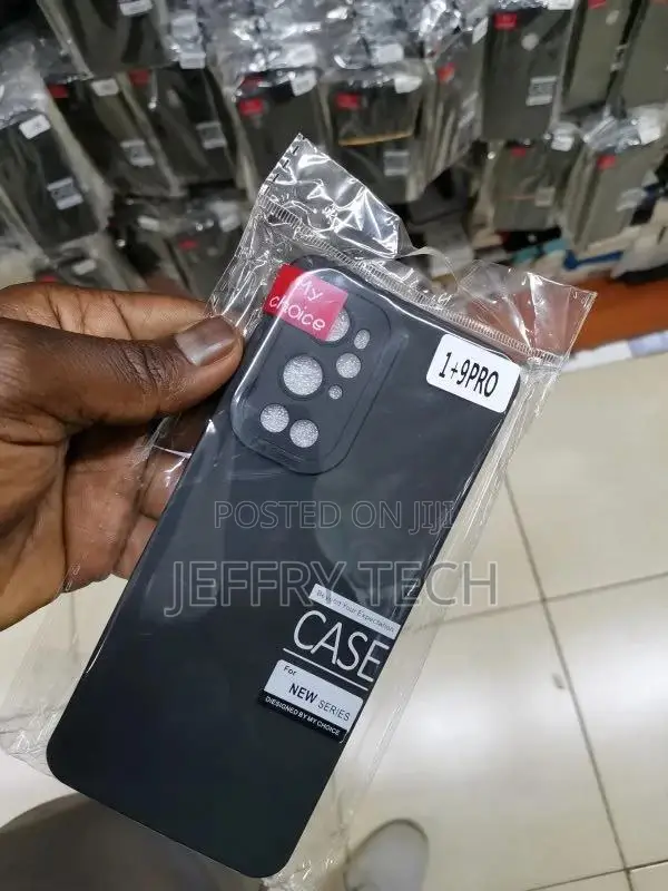 Oneplus 9 Pro Soft Silicone Case - Black