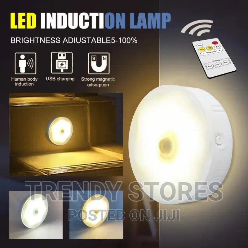 Led Motion Sensor Night Light With Magnetic Sticker