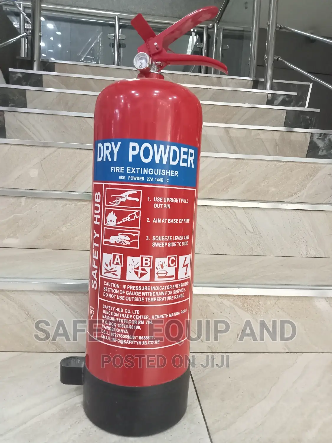 Dry Powder Fire Extinguisher - 6kgs