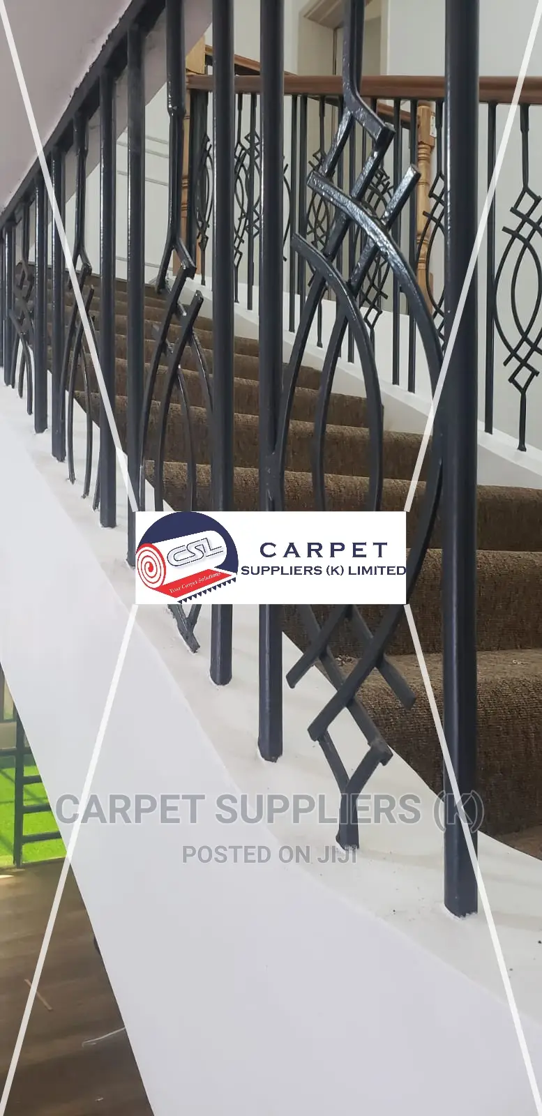 Staircase Carpet(Brown)