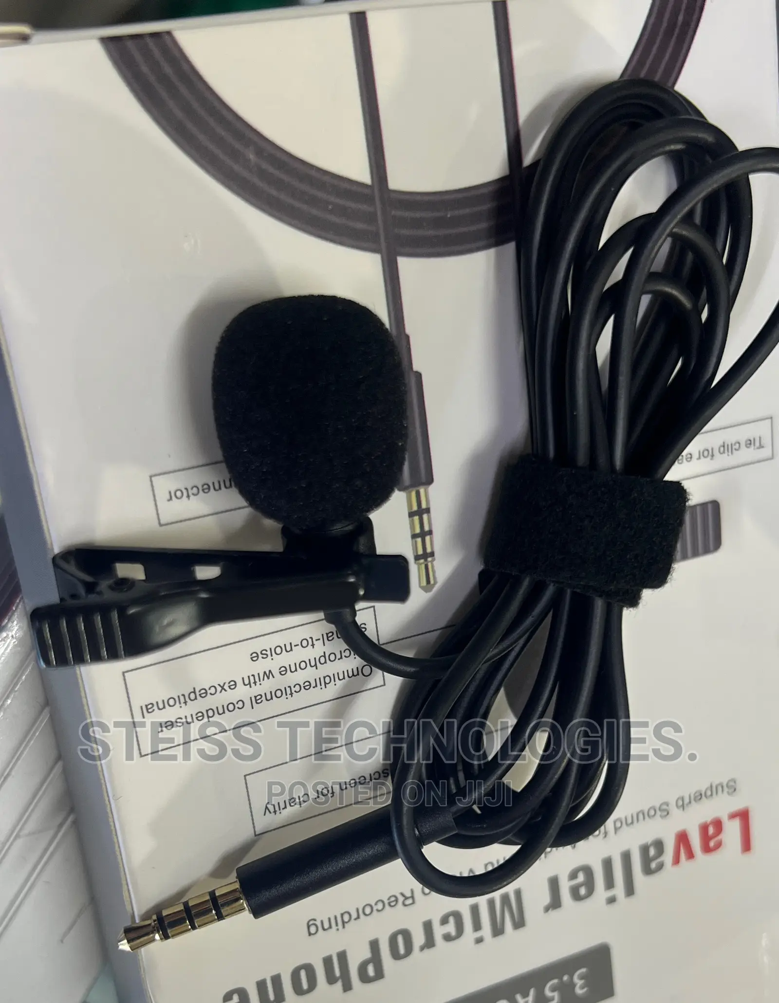 Lavalier Microphone Audio Jack