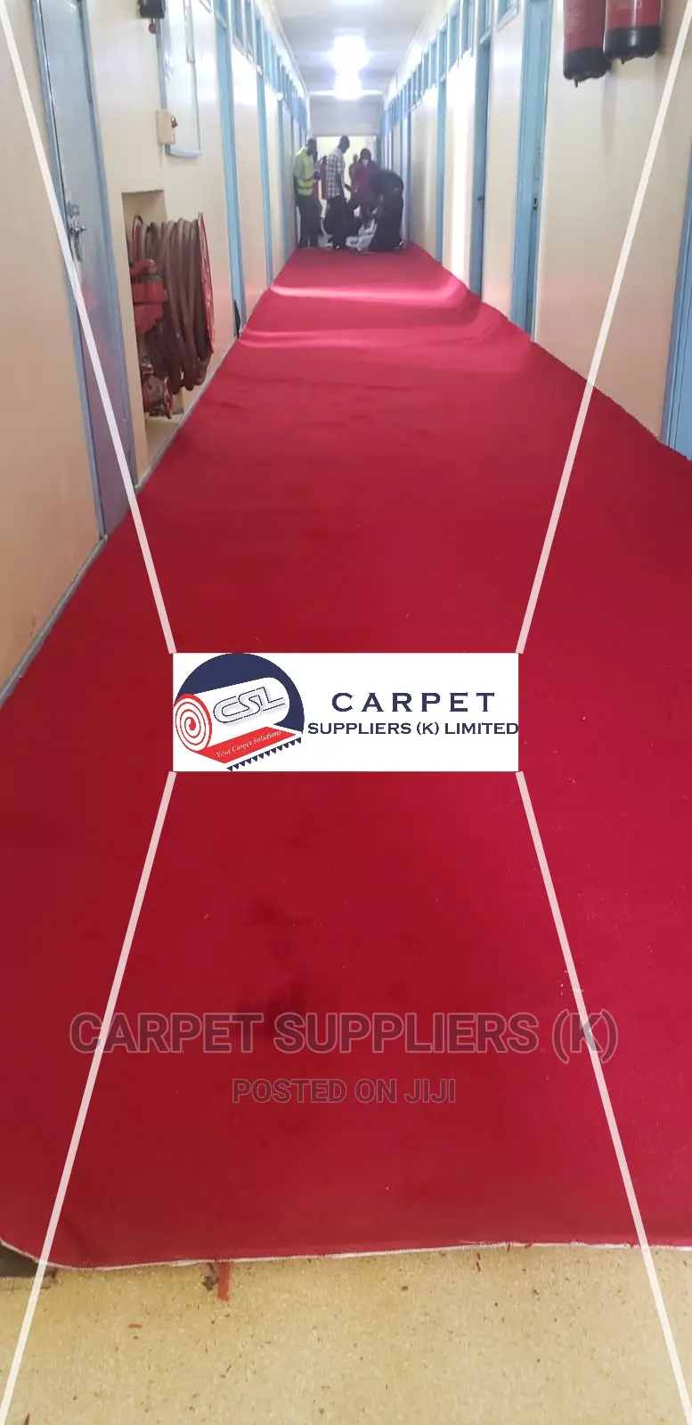 Hallway Carpets(Red)