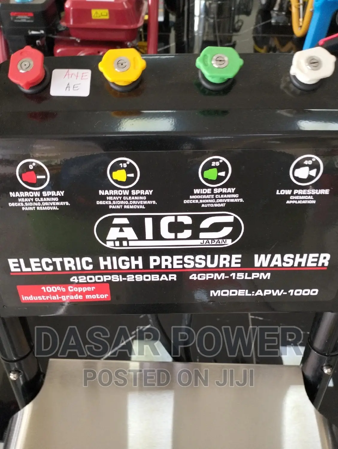 Apw-1000 Aico Japan High Pressure Washer