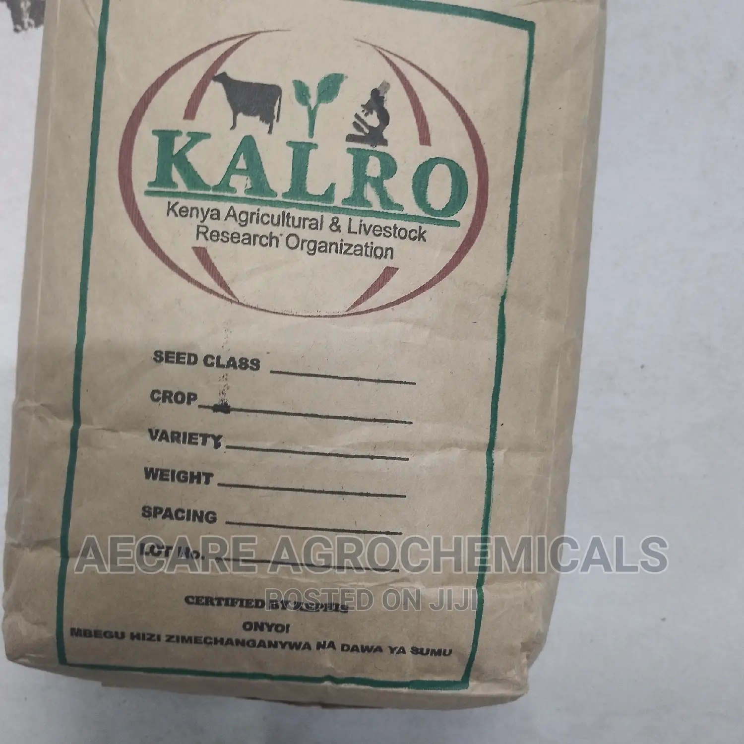 Yellow Beans Seeds 2kg (Kalro) KAT B1