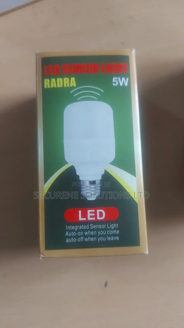 Led Motion Sensor Bulb With Photo Cell