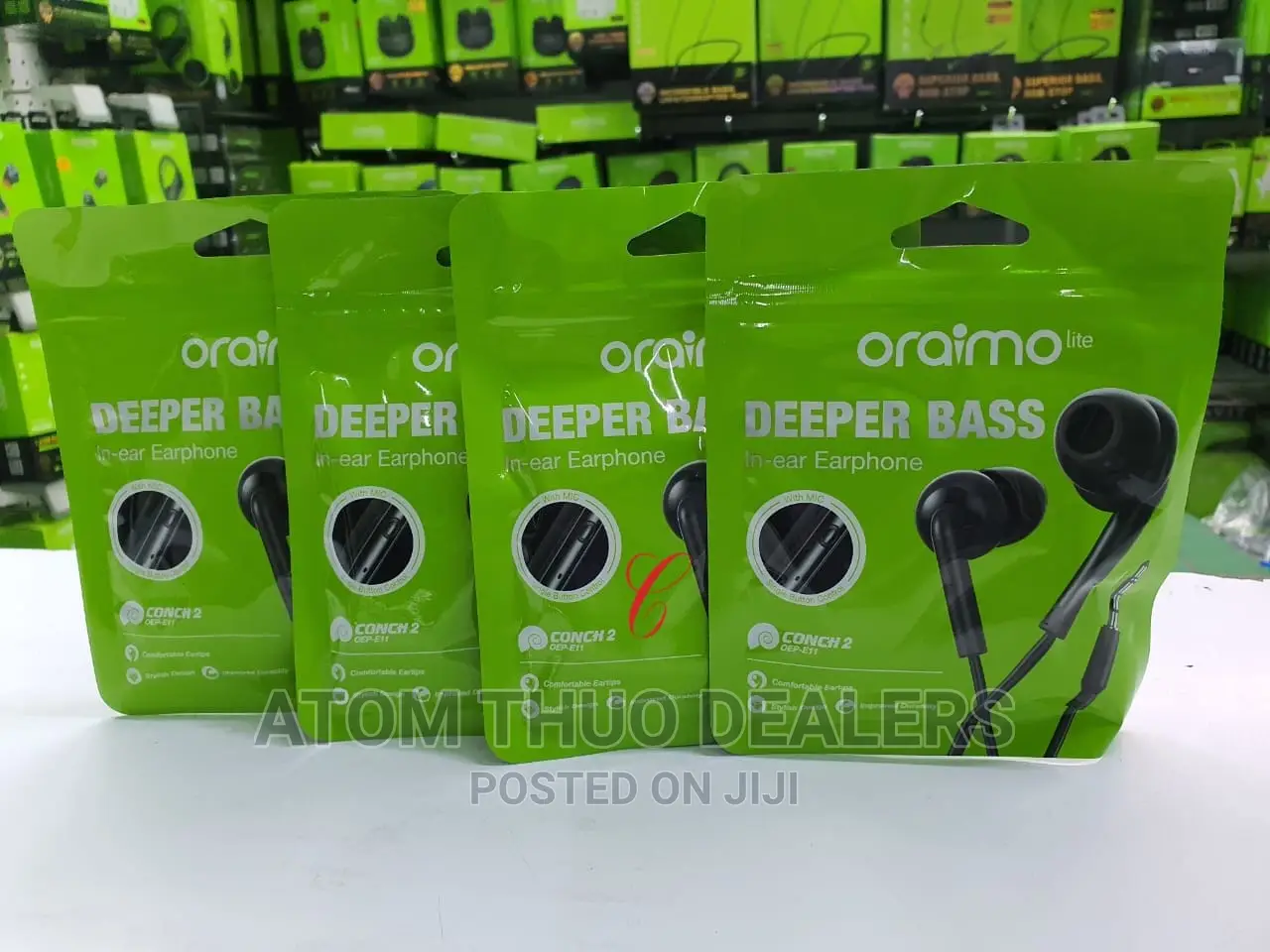 1;* Oraimo Conch 2 E11 Earphones