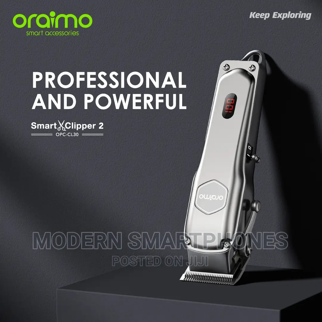 Oraimo Smartclipper2 Super Hair Clipper 150-Min Working