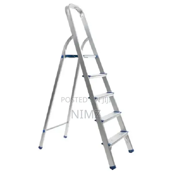 Generic Aluminium Folding 5 Step Ladder With Platform Ladder