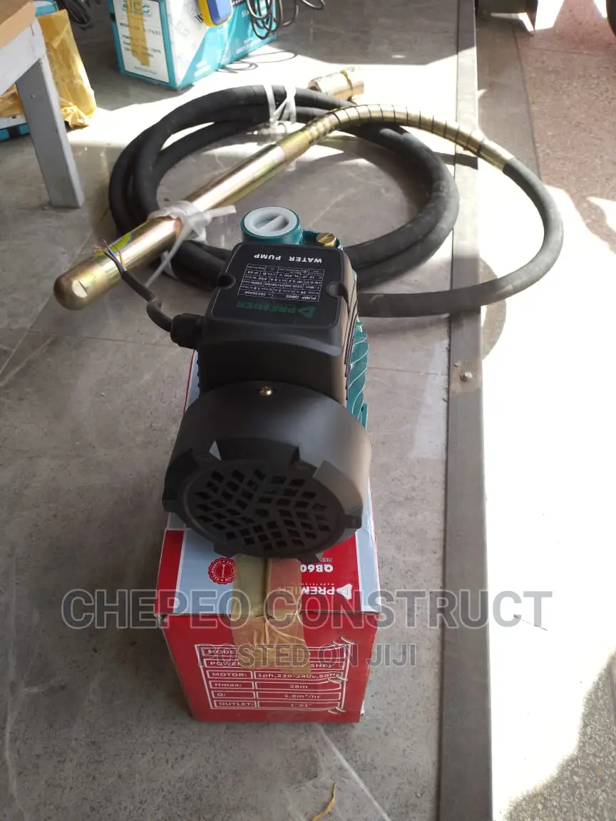 AICO Commercial High Pressure Concrete Vibrator + Poker