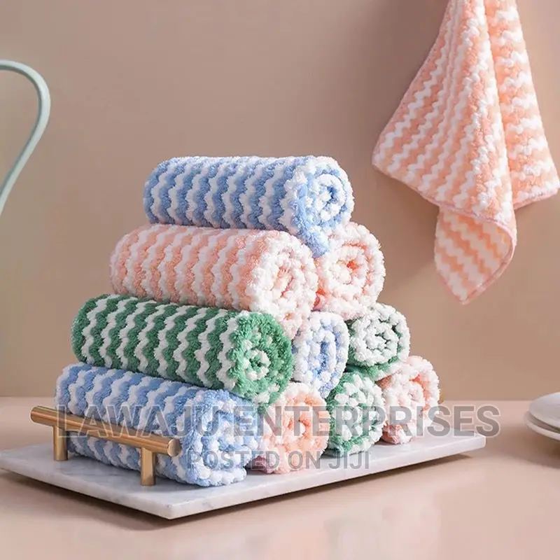 10 PCS Wipe Cloth Scouring Pad