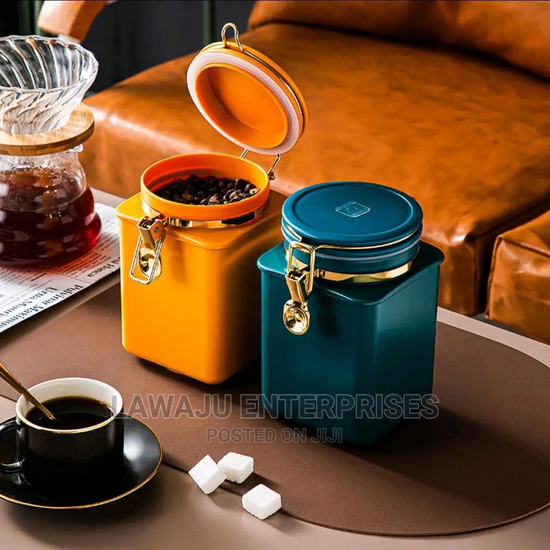 Airtight Coffee Jar Storage