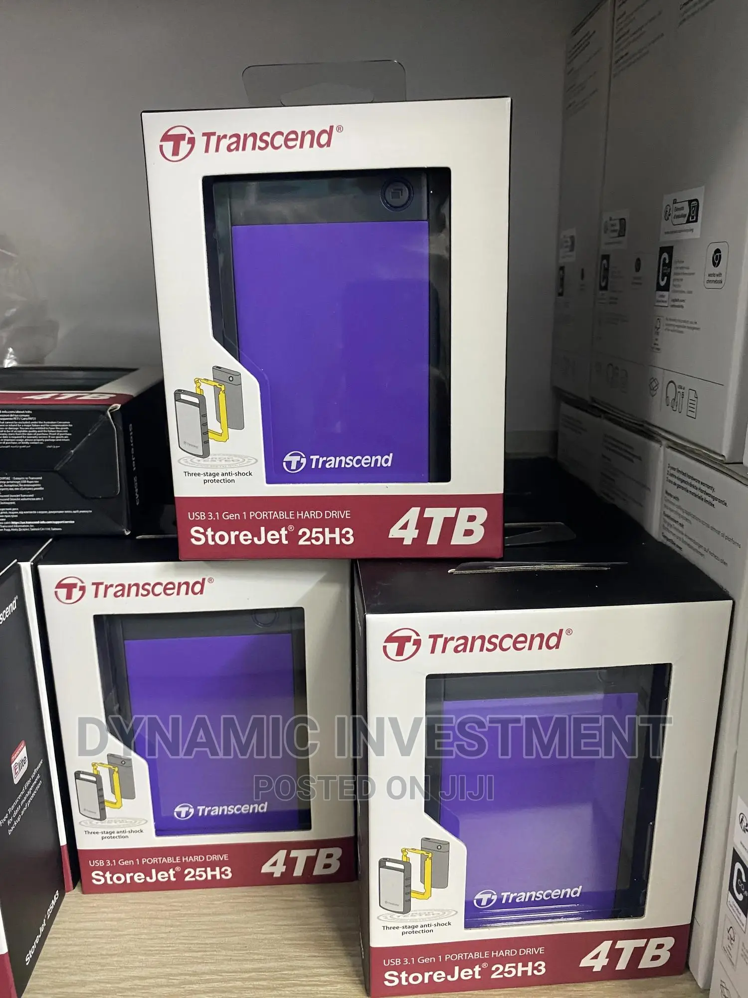 Trancend Hardisk 4 Tb Purple