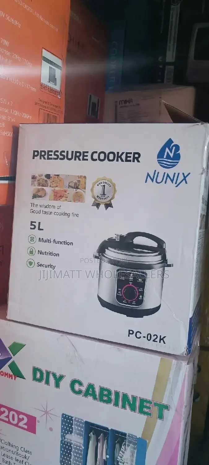 Nunix Electric Pressure Cooker Electric Pressure Cooker 5L