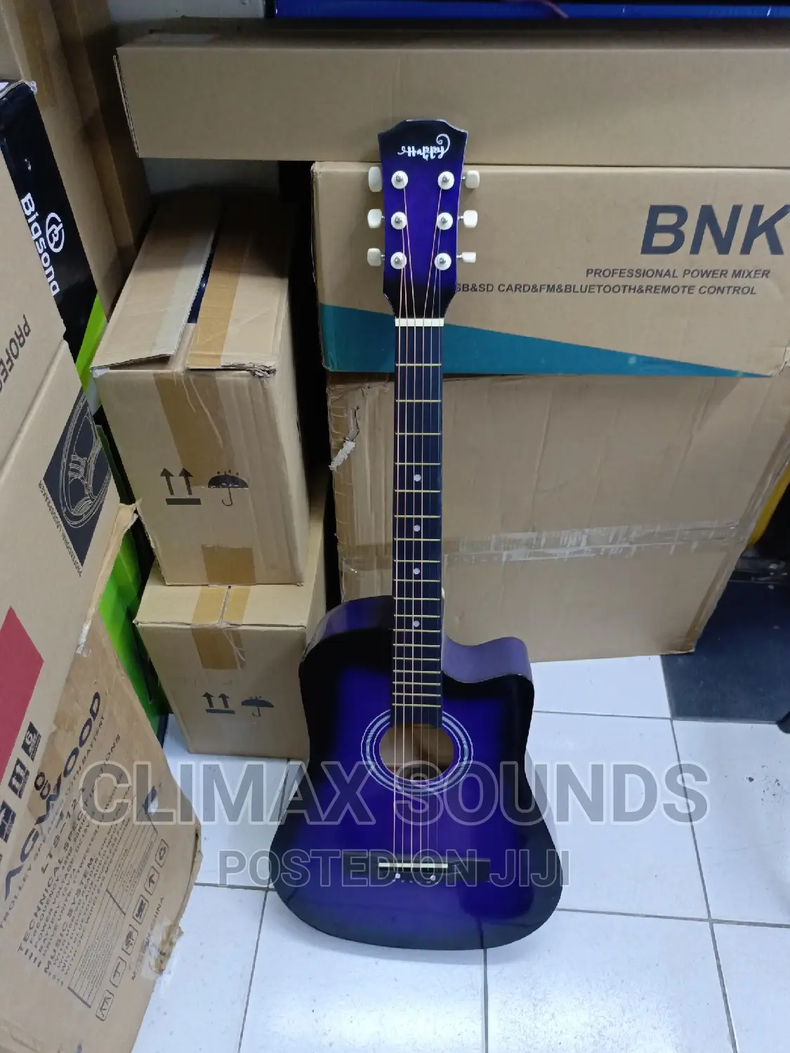 Acoustic Guitar 38 Inch Purple