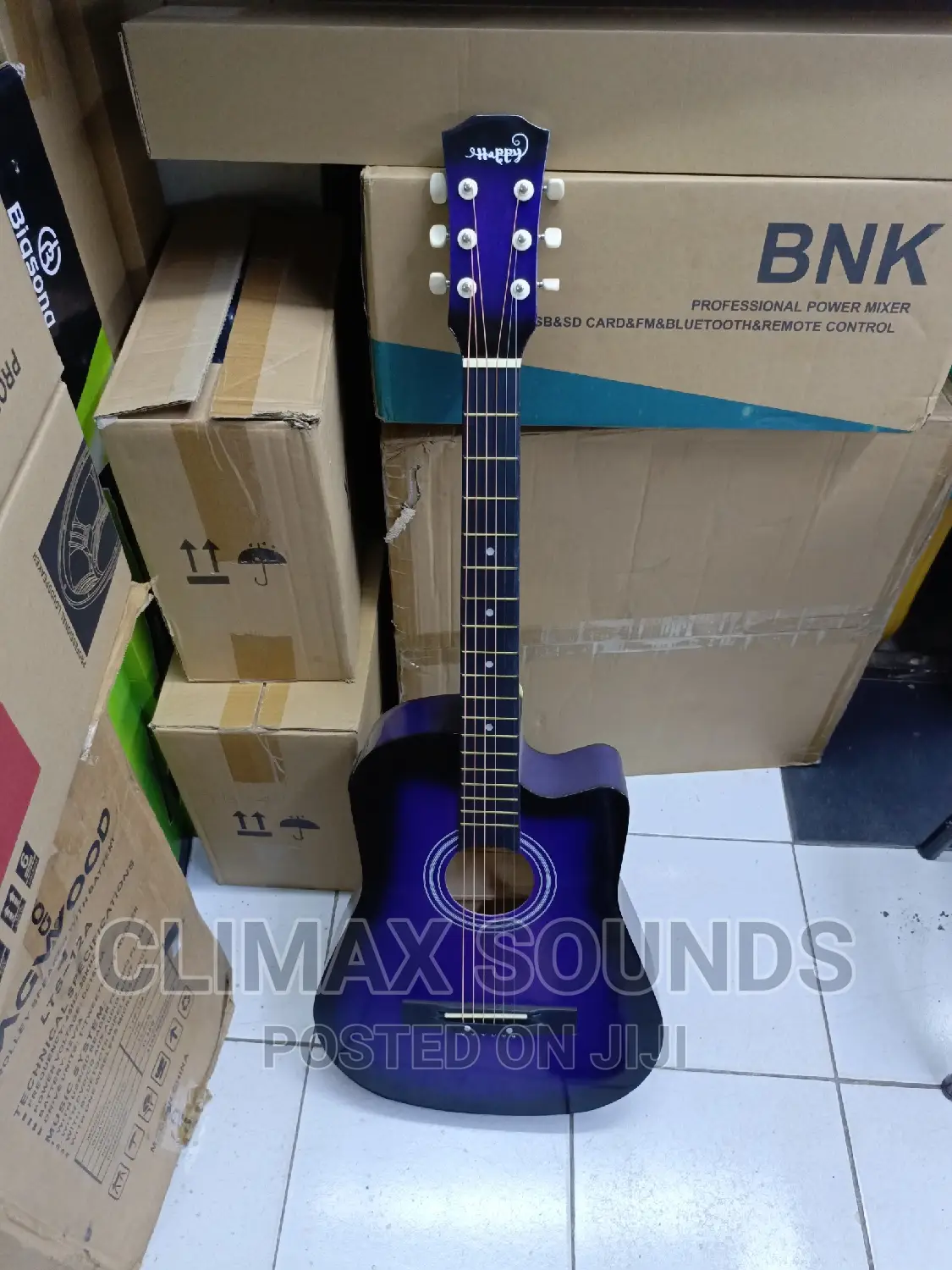 Acoustic Guitar 38 Inch Purple