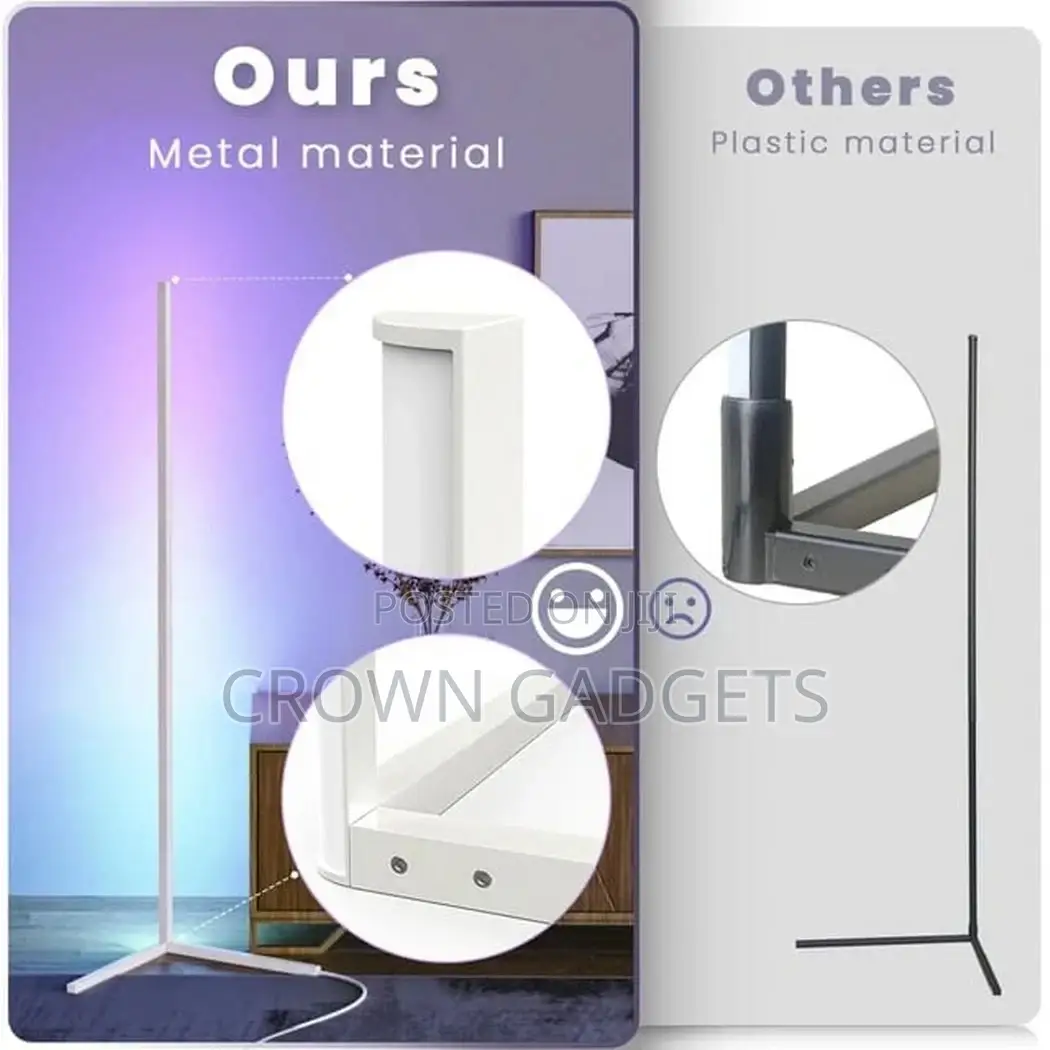Corner Floor Atmosphere Lamp RGB Digital
