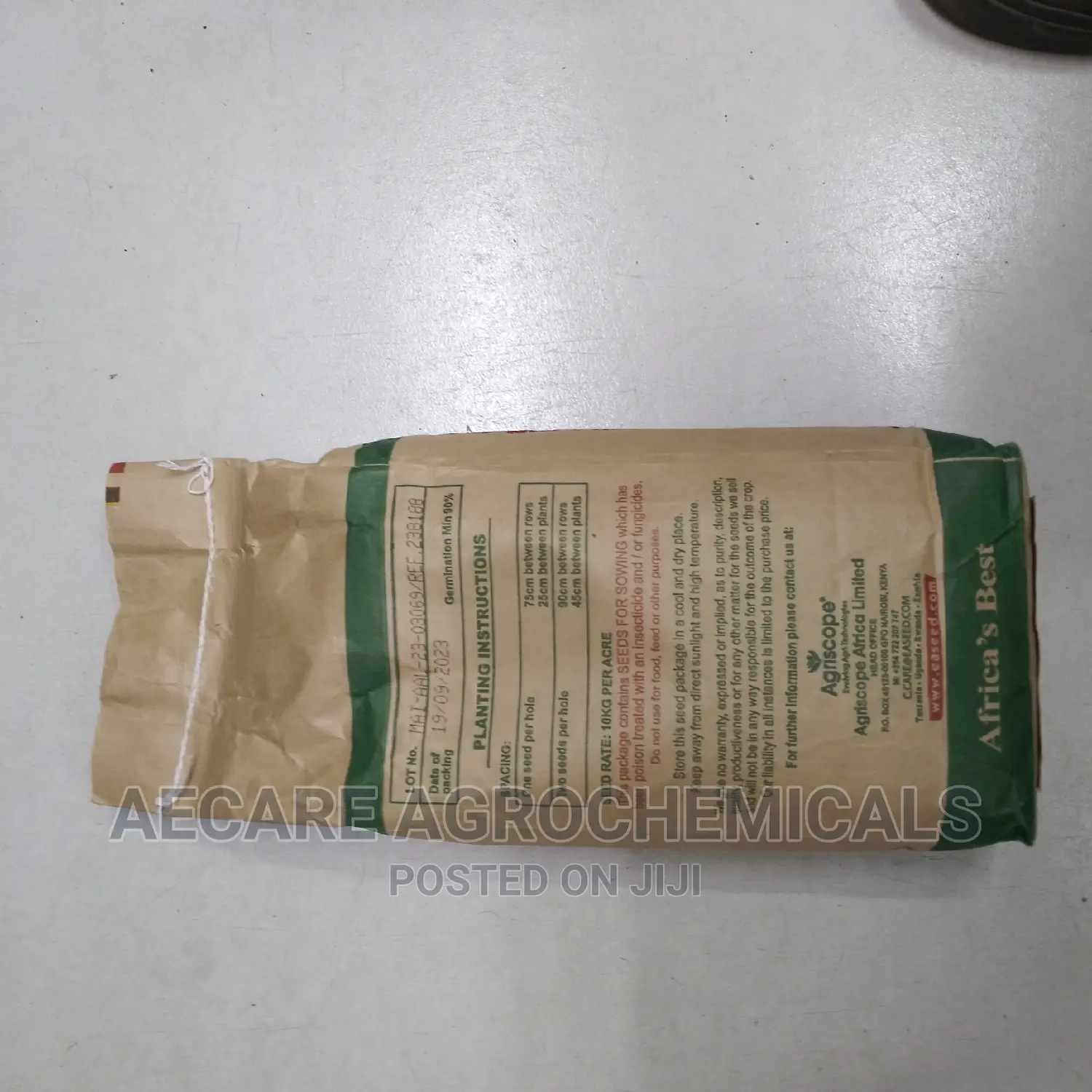 Maize Seeds Tosheka Mh - 401 2kg