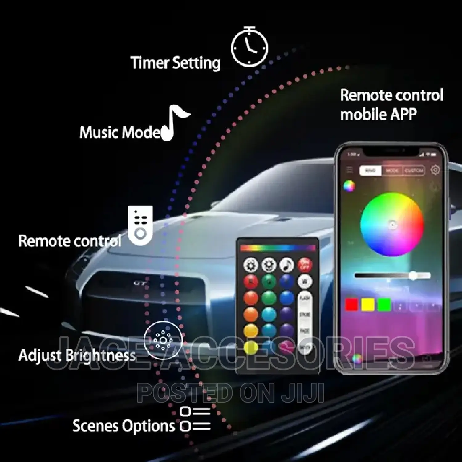 Car Cold Light Ambience Lights