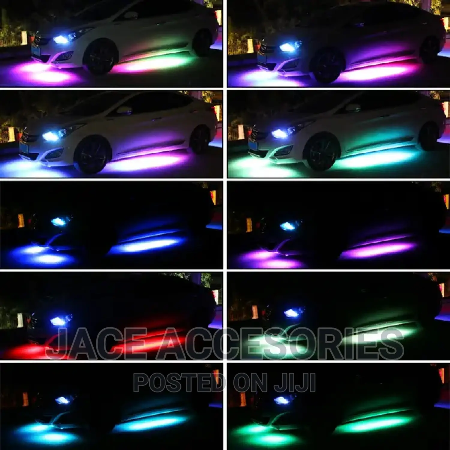Car Led Rgbw Underglow Chassis Atmosphere Lights