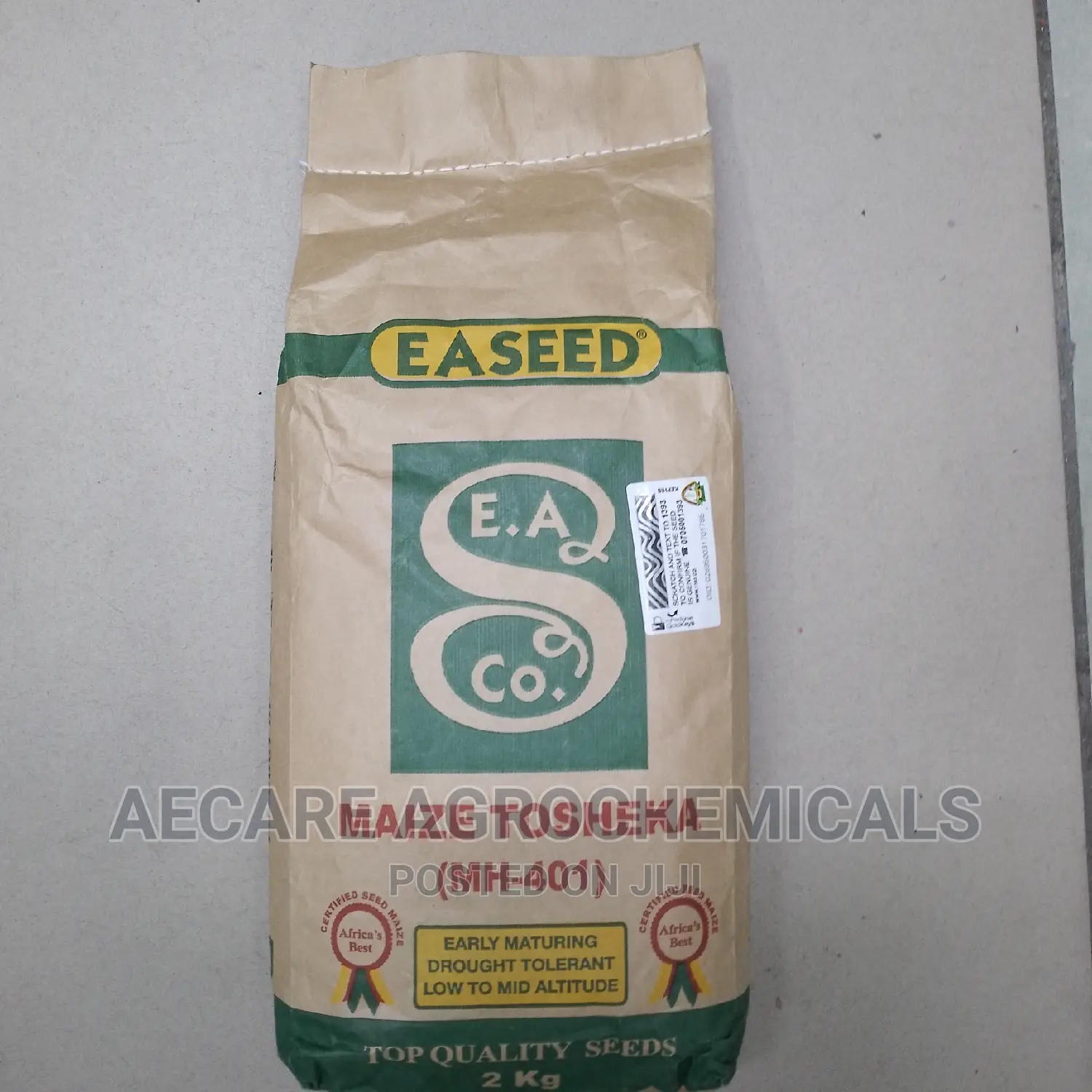 Maize Seeds Tosheka Mh - 401 2kg
