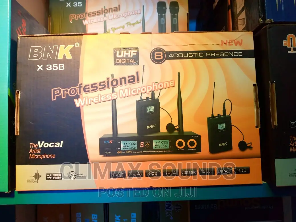 Professional Wireless Label Microphone BNK X35B