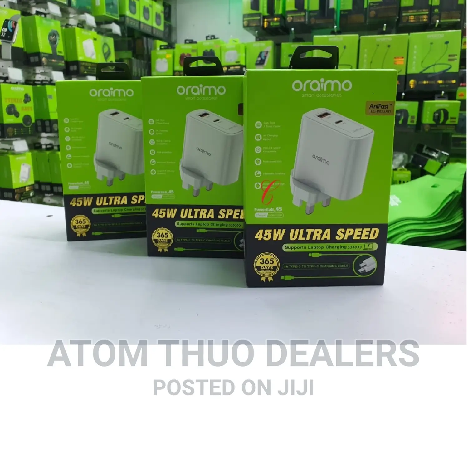 Oraimo 65W Charger 