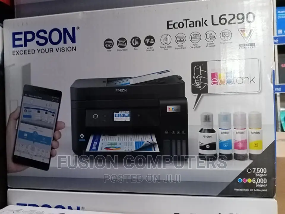 Epson L6290 Ink Tank Printer, Print, Copy, Scan and Fax, Dup