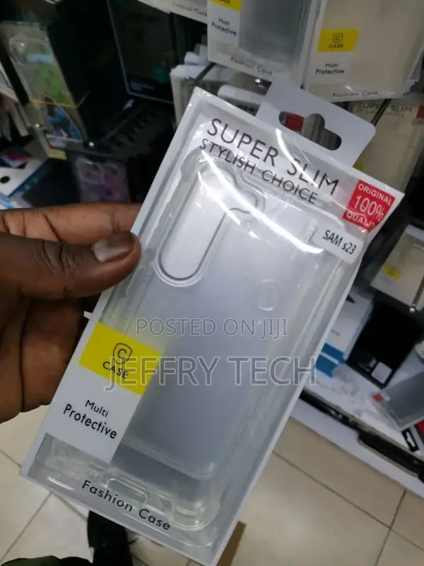 Samsung Galaxy S23 Case - Clear, TPU Shock-Absorbing, R