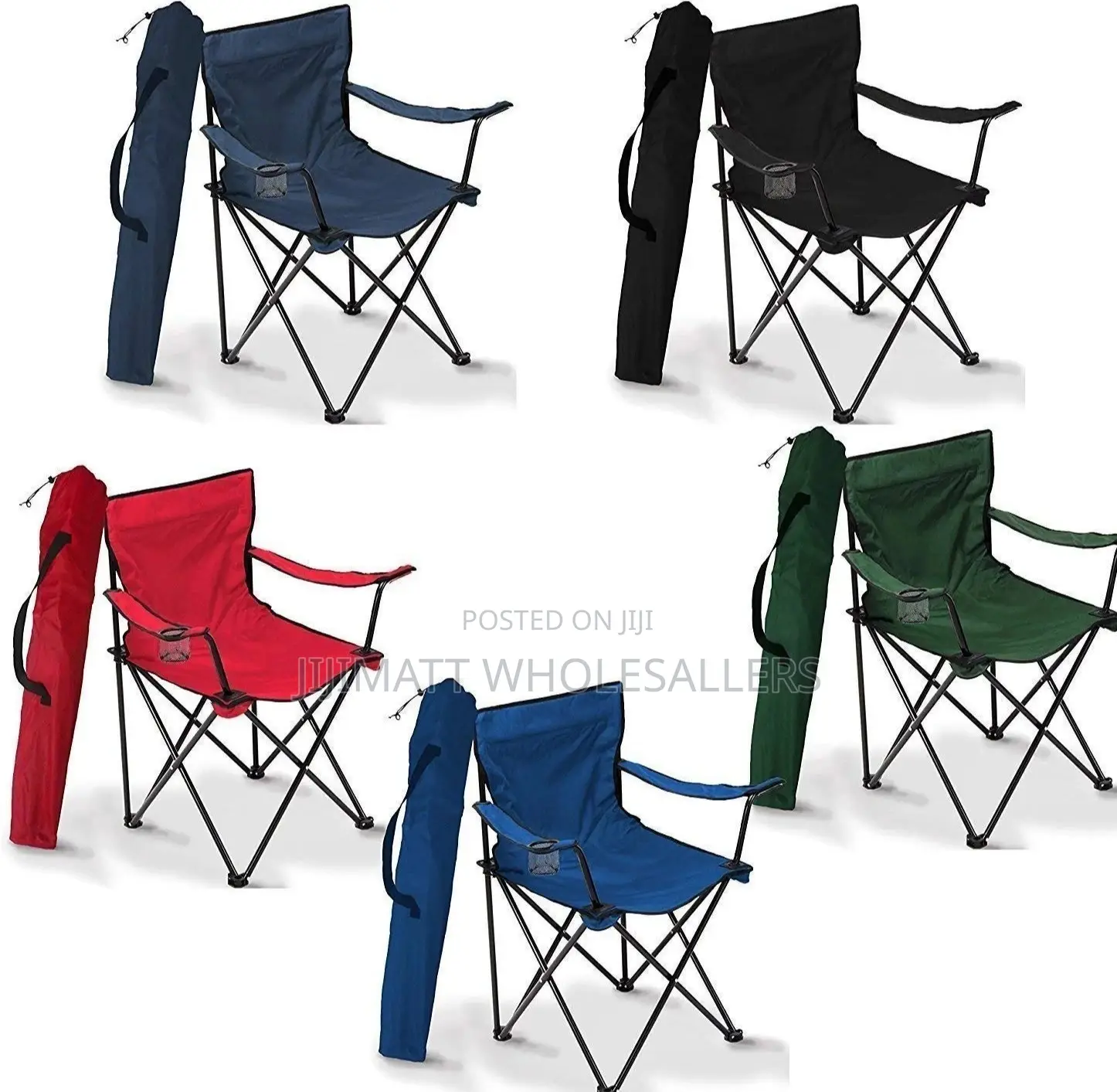 Foldable Camping Chair With Free Carrier Bag