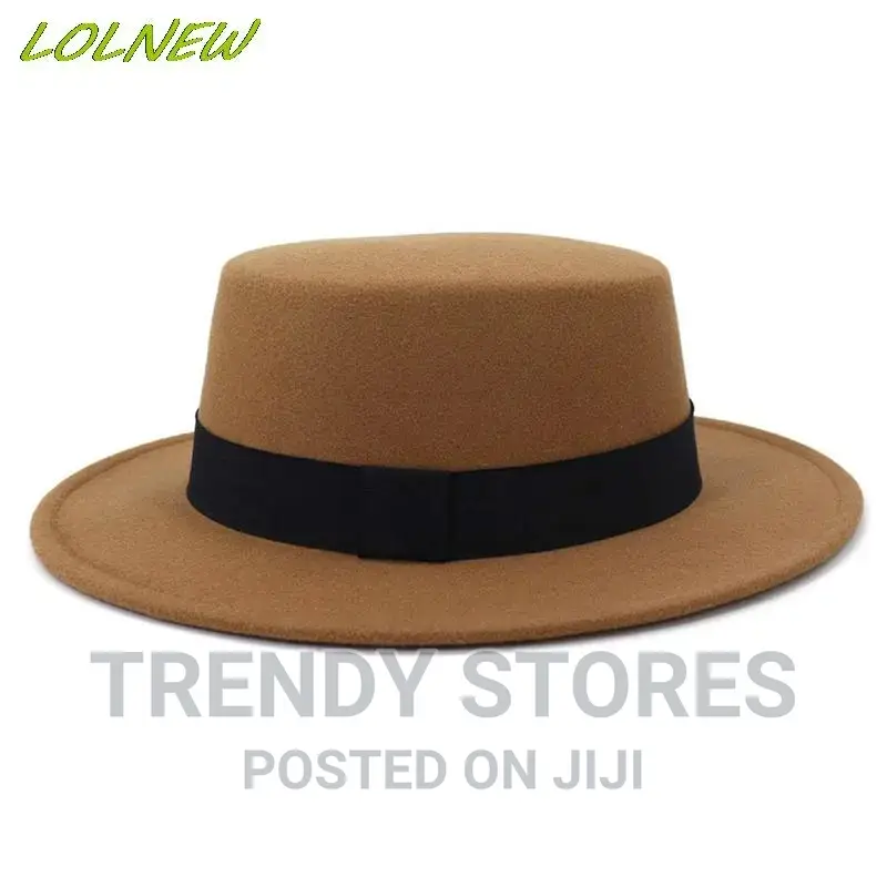 Flat Top Fedora for Ladies
