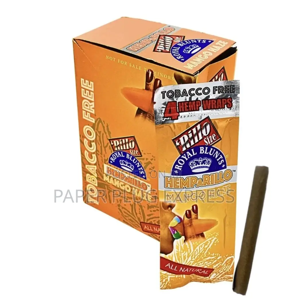 Royal Blunts Hemparillo Flavored Hemp Wraps - 4 Wrap Pack